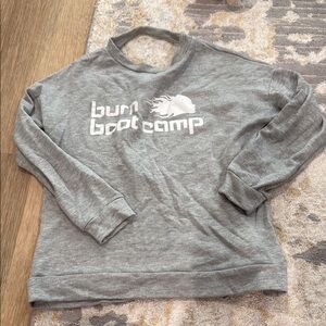Gray Burn Boot Camp Sweatshirt